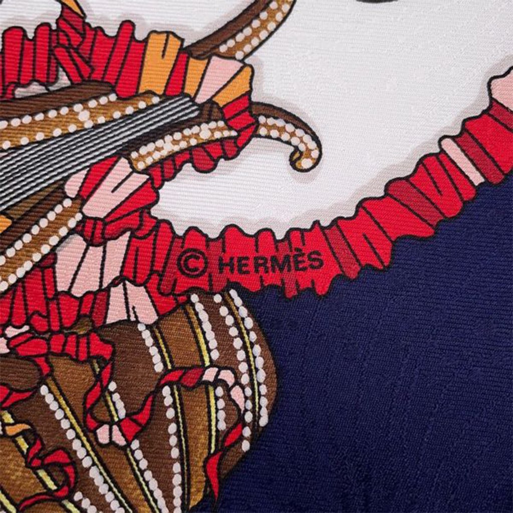 Hermès Les Fetes Du Roi Soleil Silk Scarf - 3