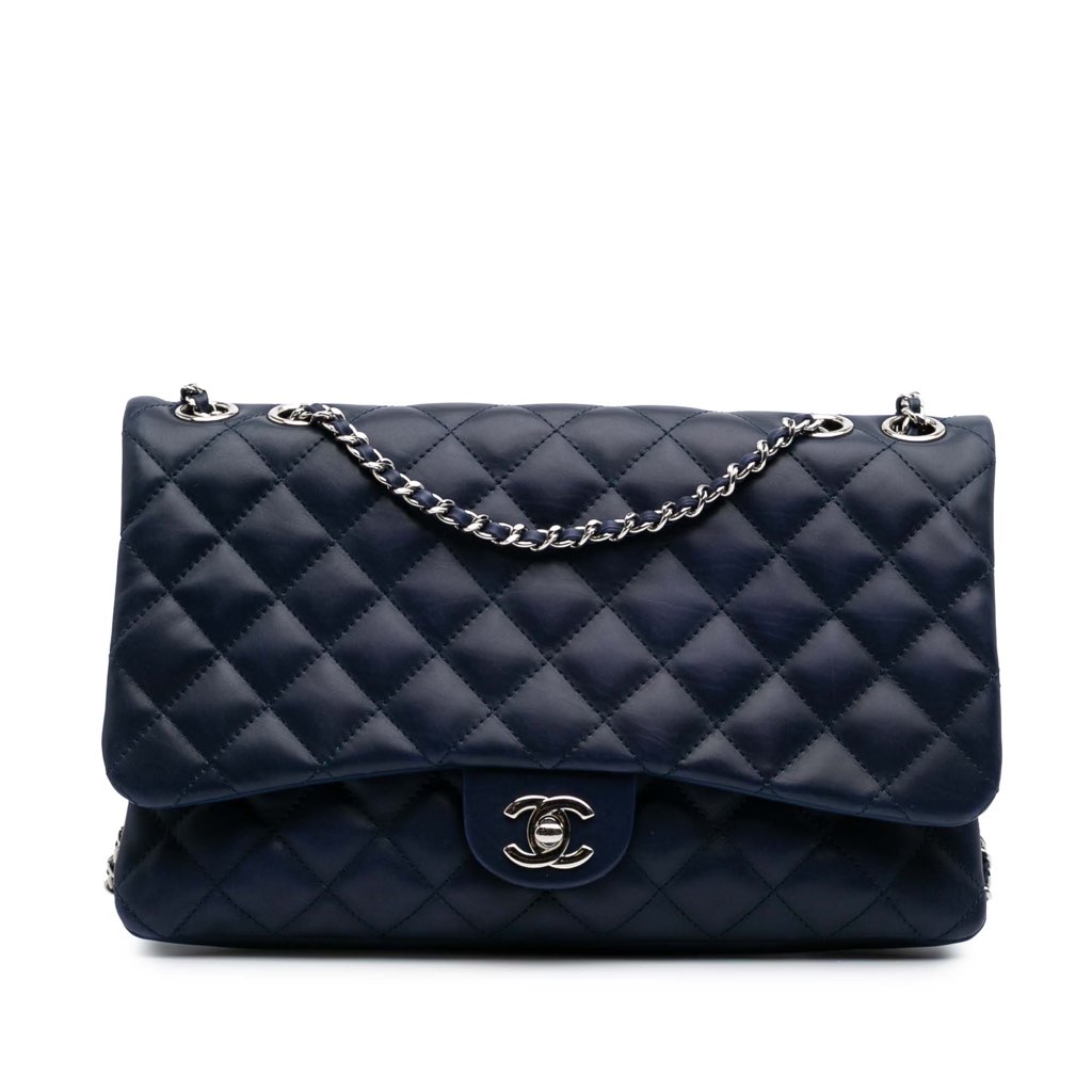 Chanel Jumbo Quilted Calfskin Tender Touch Flap