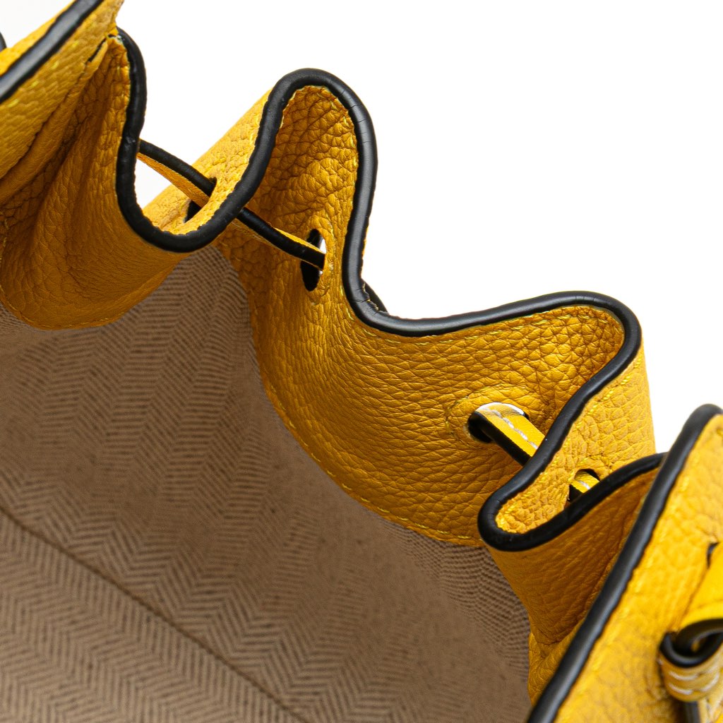 Loewe Mini Grained Calfskin Drawstring Hammock Bag - Image 12