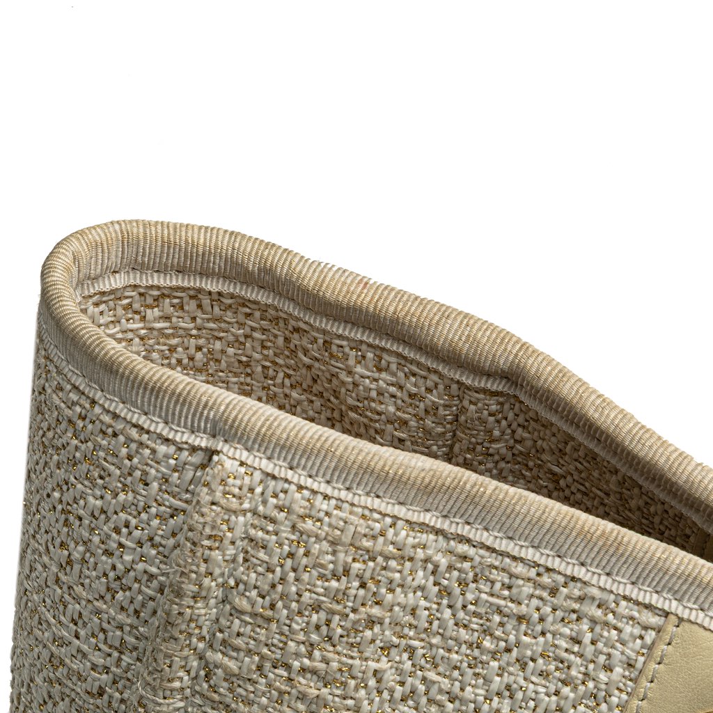 Chanel Small Lurex Boucle Deauville Tote - Image 12