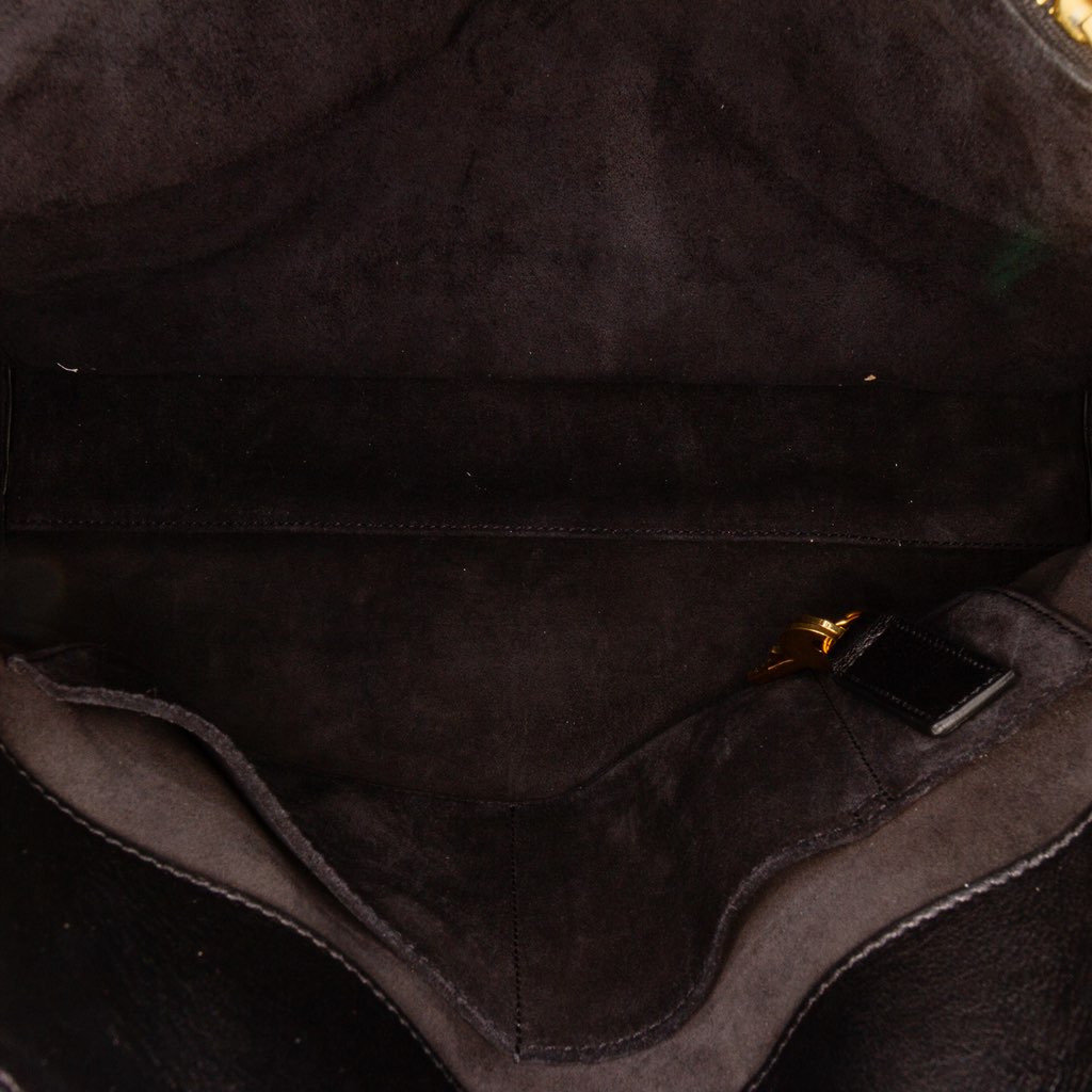 Saint Laurent Small Bicolor Leather Sac de Jour Satchel - 4