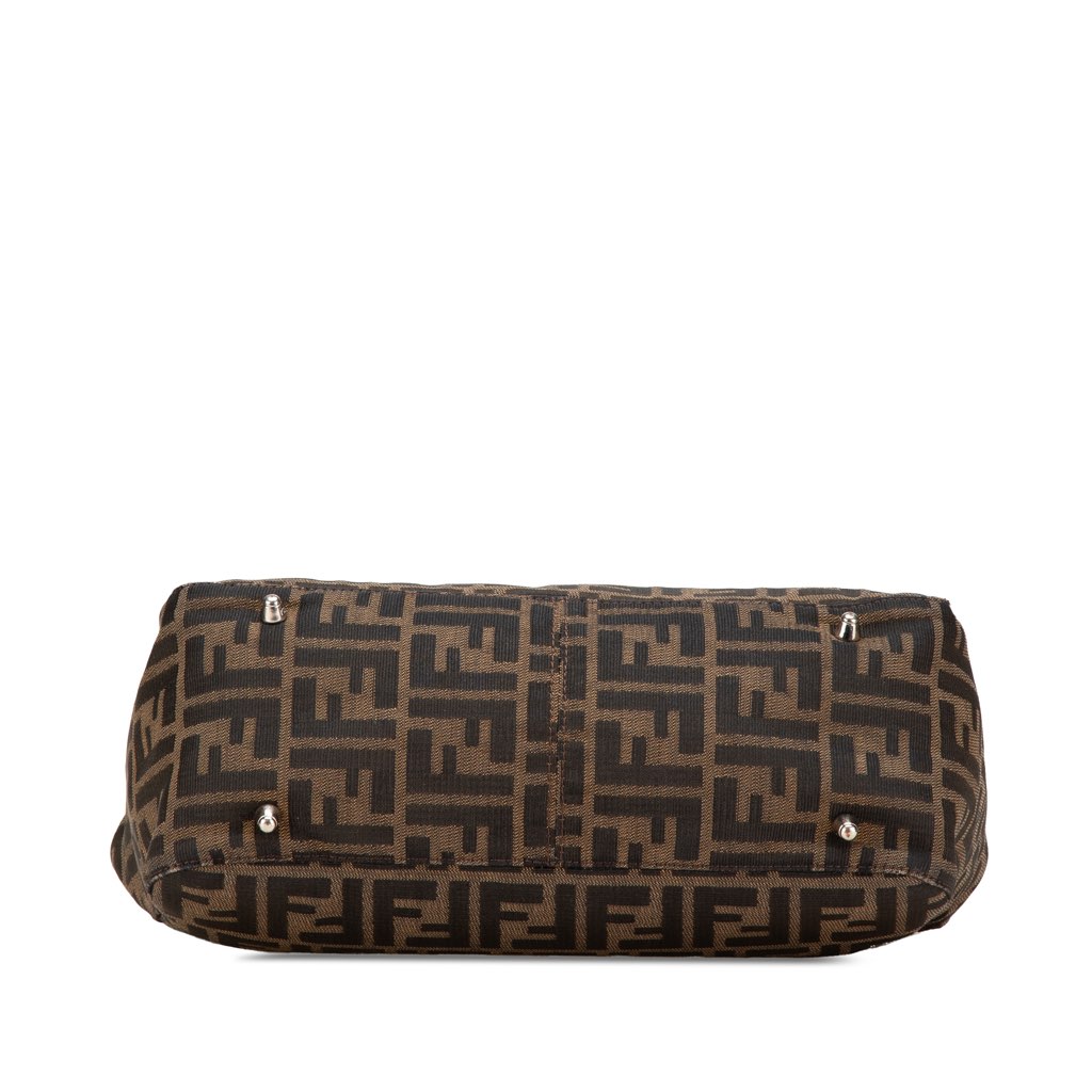 Fendi Small Zucca Canvas Twins Tote - 3