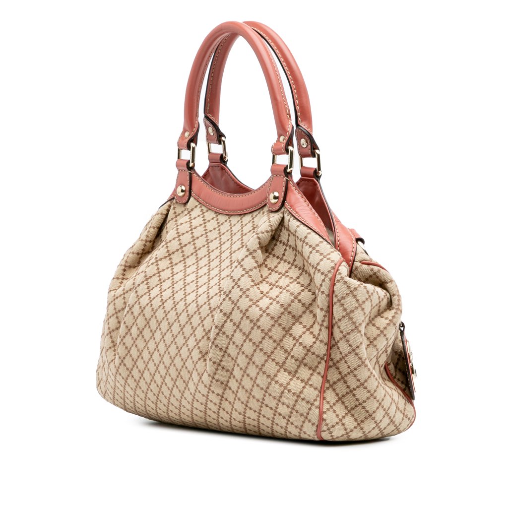 Gucci Medium Diamante Canvas Sukey Tote - 2
