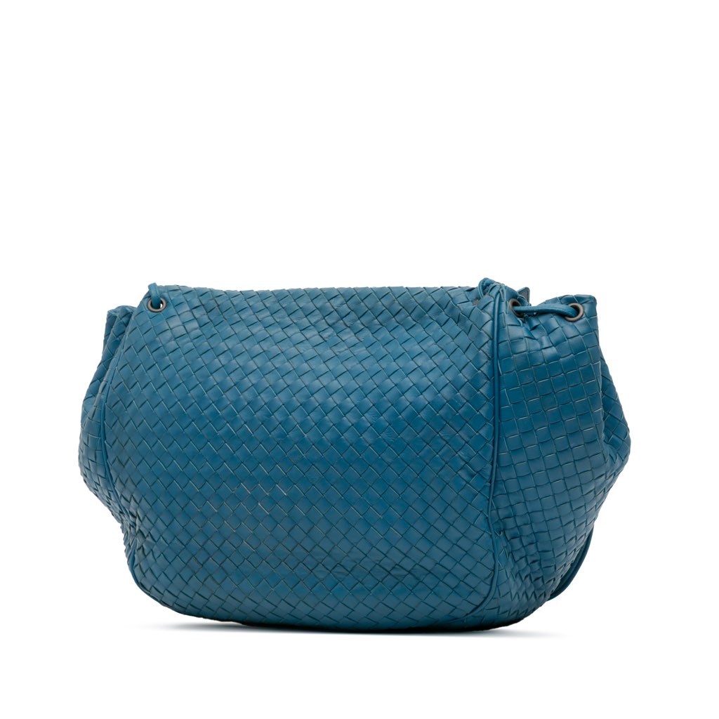Bottega Veneta Nappa Intrecciato Flap Crossbody - 2
