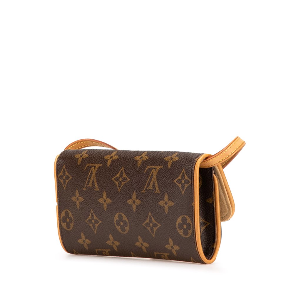 Louis Vuitton Monogram Pochette Twin PM - Back view