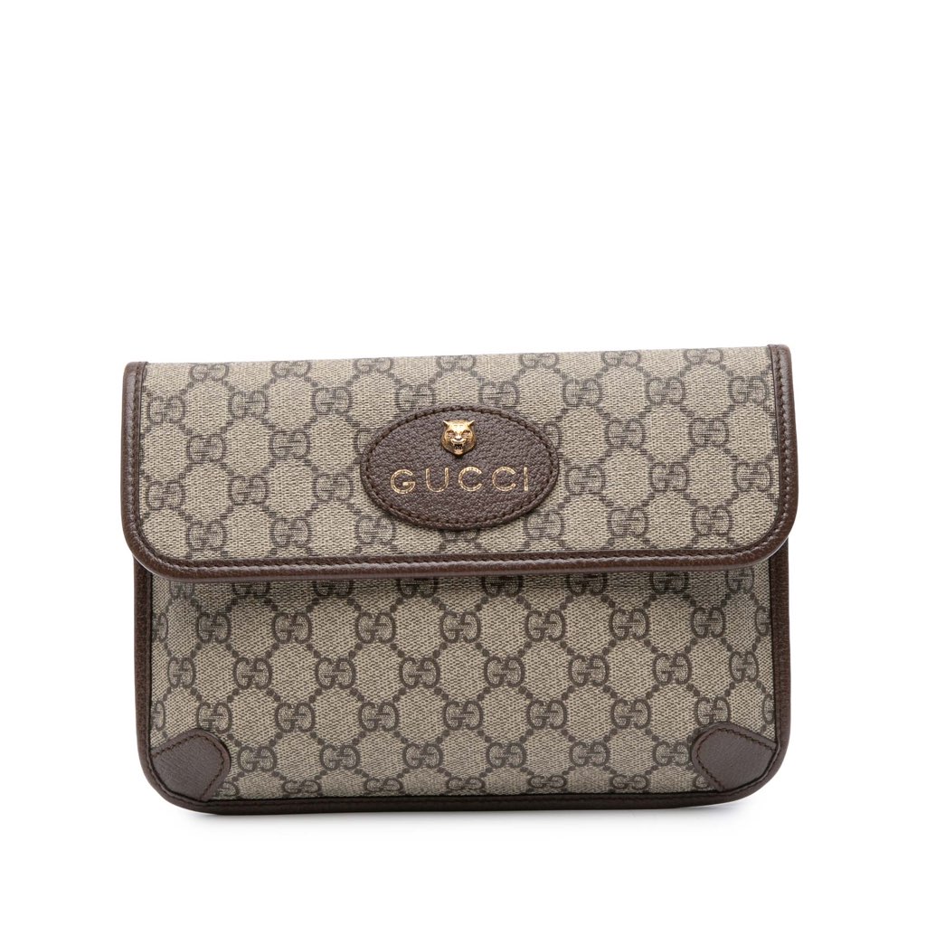 Gucci GG Supreme Web Neo Vintage Belt Bag