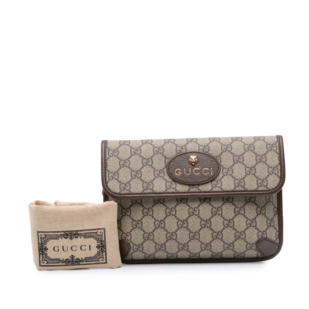 Gucci GG Supreme Web Neo Vintage Belt Bag - Image 12