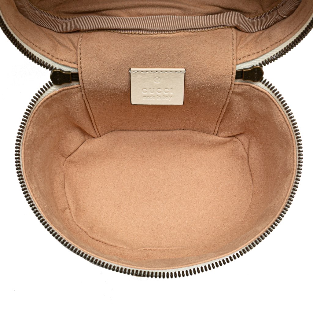 Gucci Mini GG Marmont Matelasse Leather Round Backpack - 4