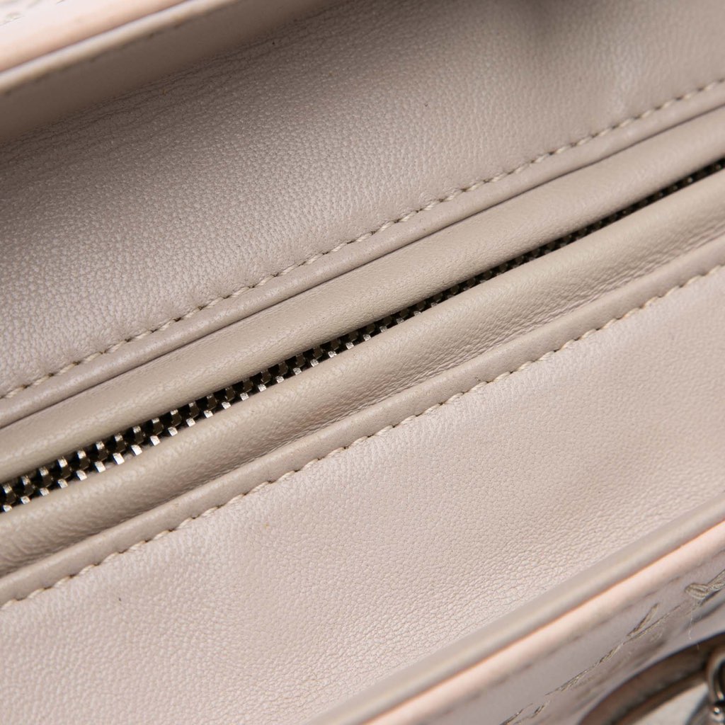 Dior Medium Bicolor Lambskin Macrocannage Stitched Lady Dior - Image 10