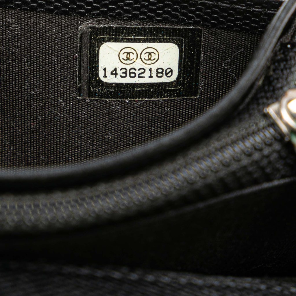 Chanel Lambskin Leather CC Button Long Wallet - Image 12