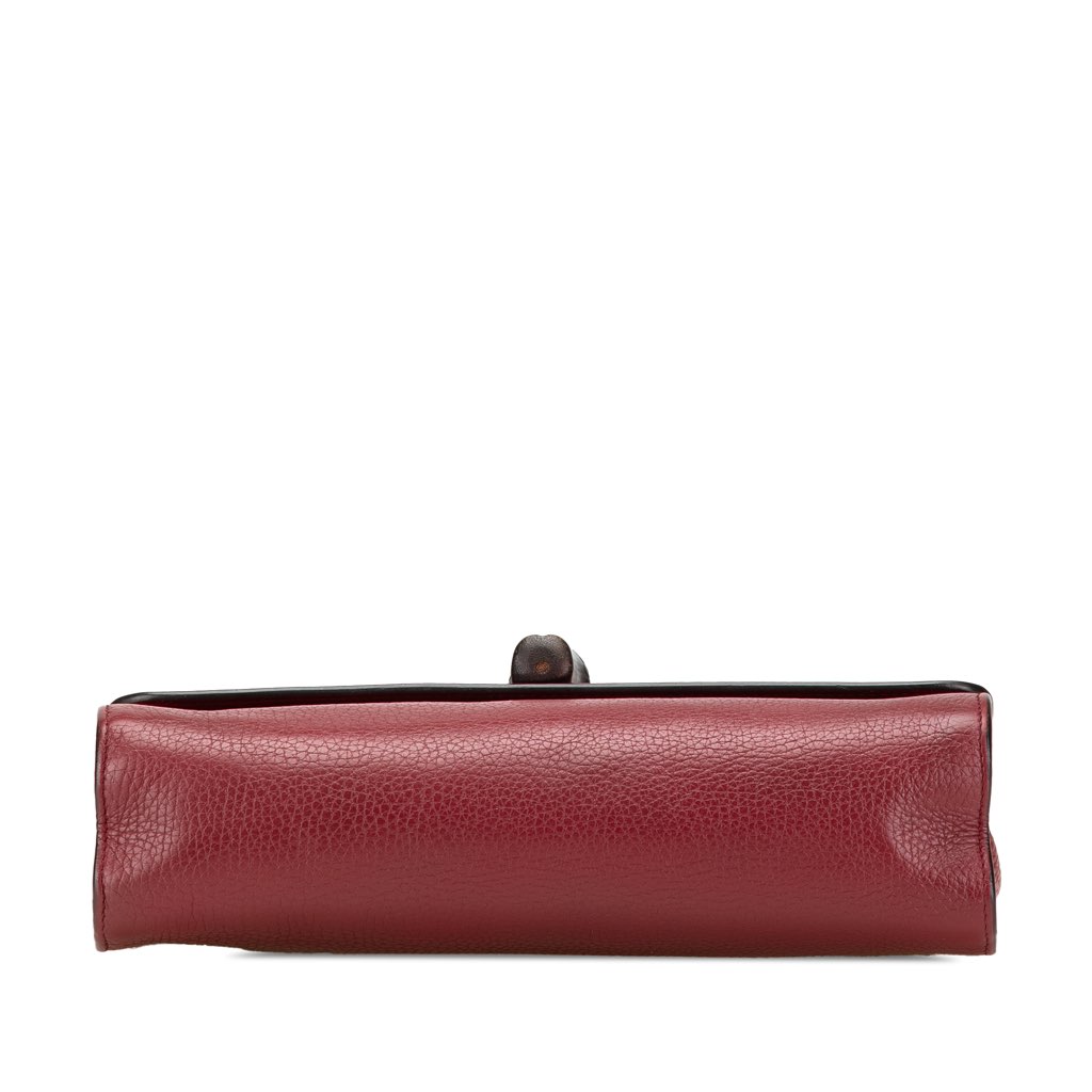 Gucci Medium Leather Miss Bamboo Crossbody - 3