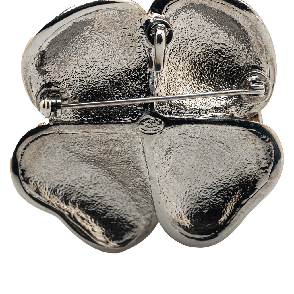 Chanel Enamel Camellia Brooch - 3