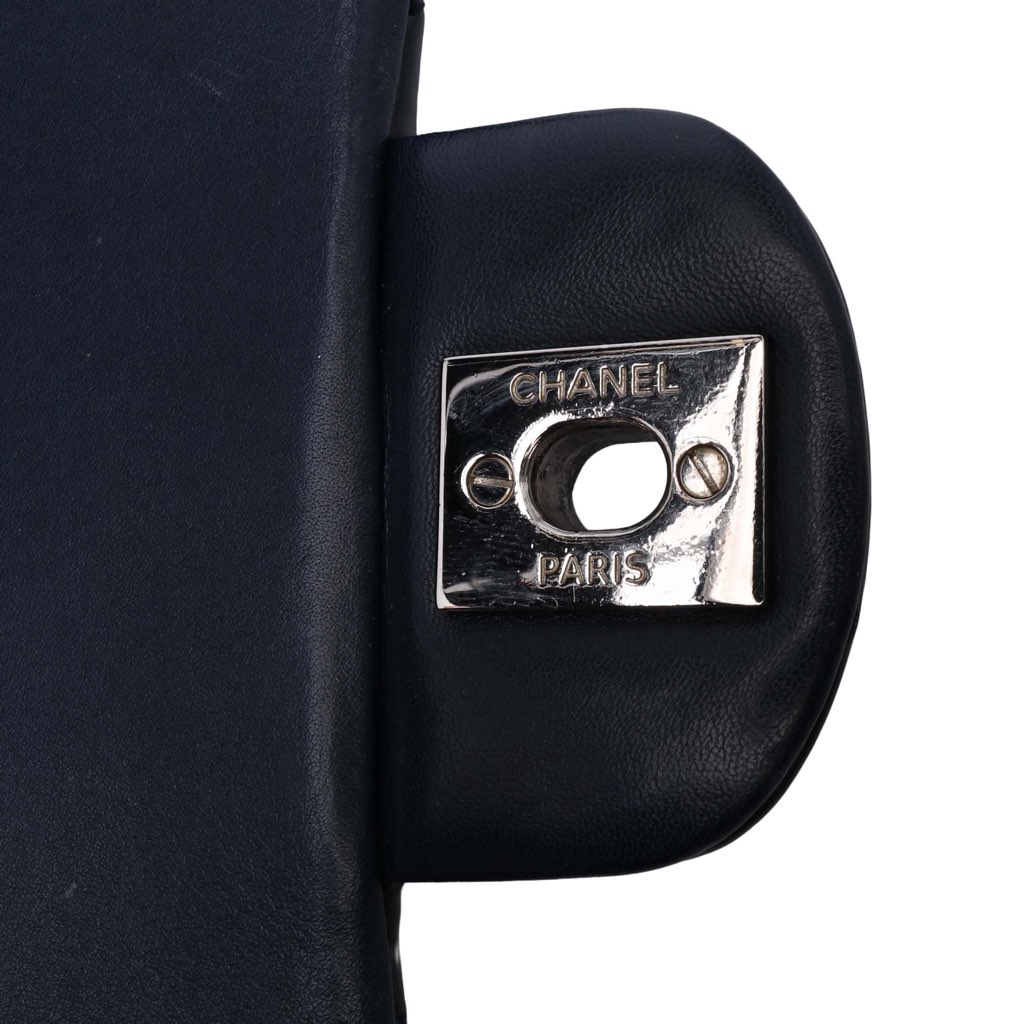 Chanel Mini Rectangular Classic Chevron Patent Single Flap - Image 11