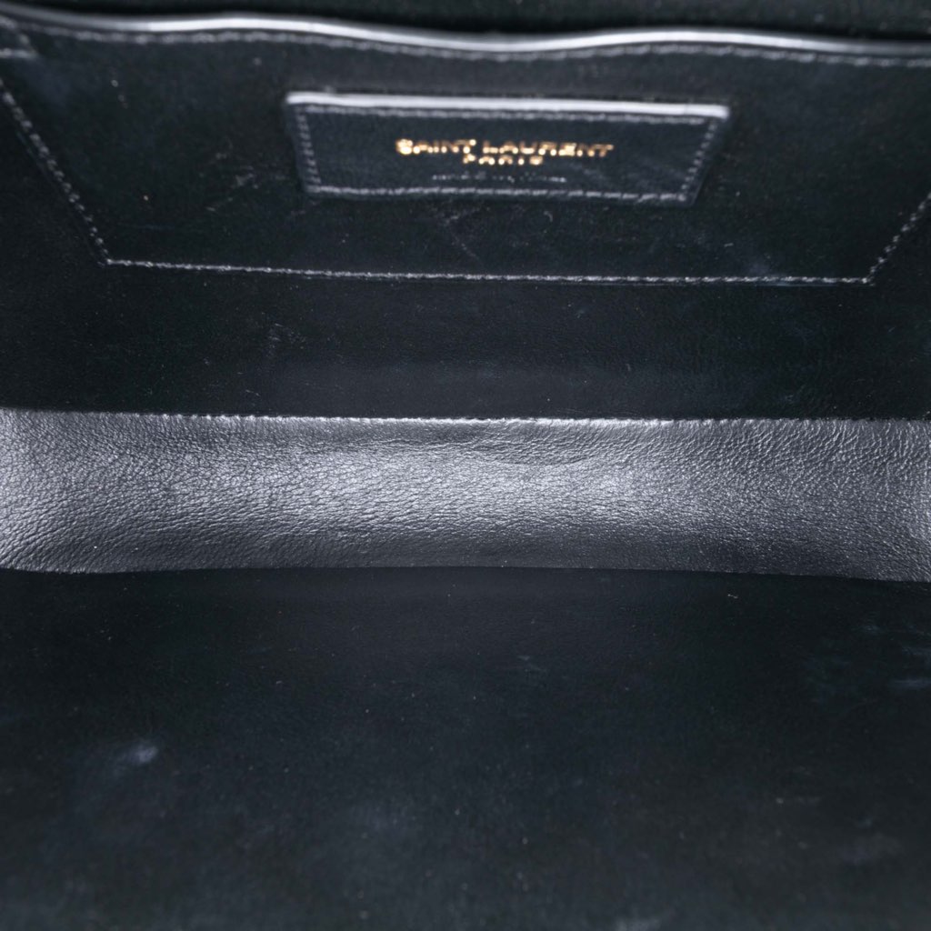 Saint Laurent Medium Leather Solferino Satchel In Box - 4