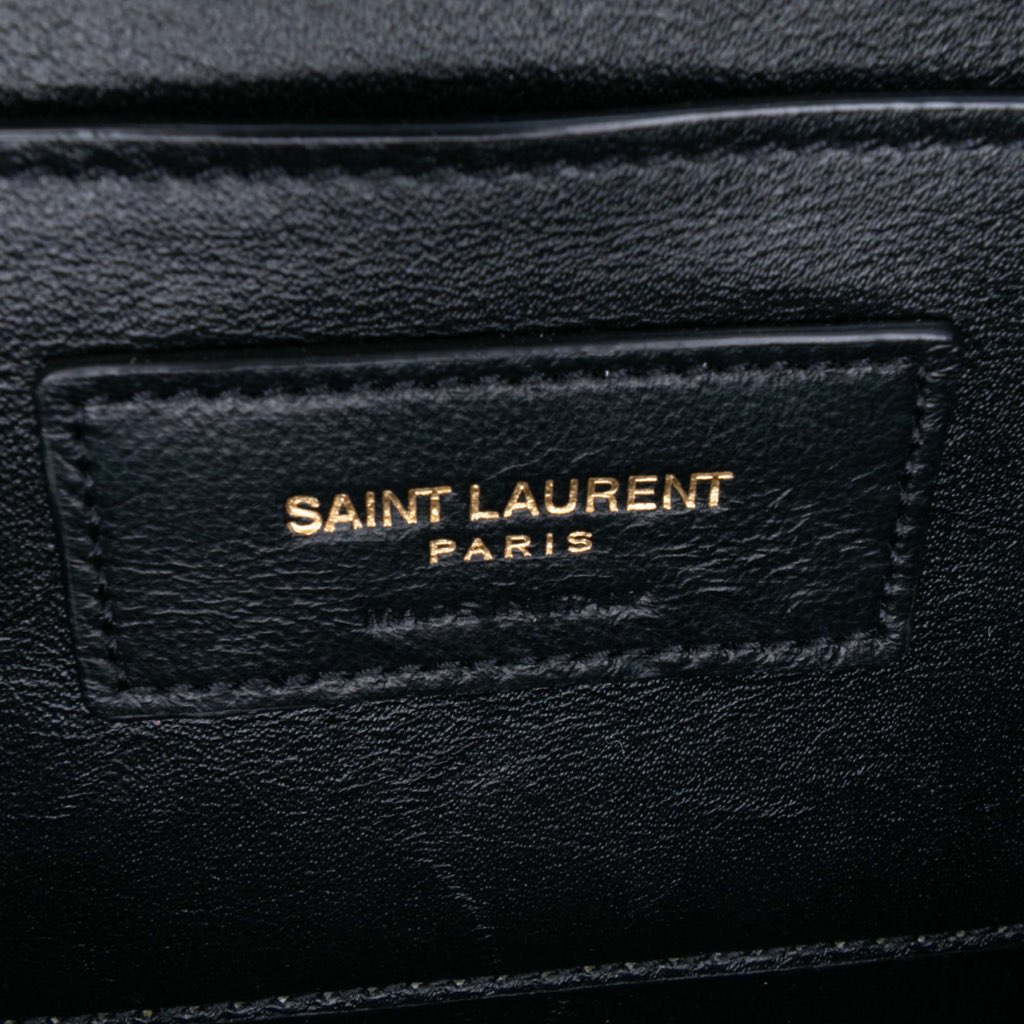 Saint Laurent Medium Leather Solferino Satchel In Box - 5