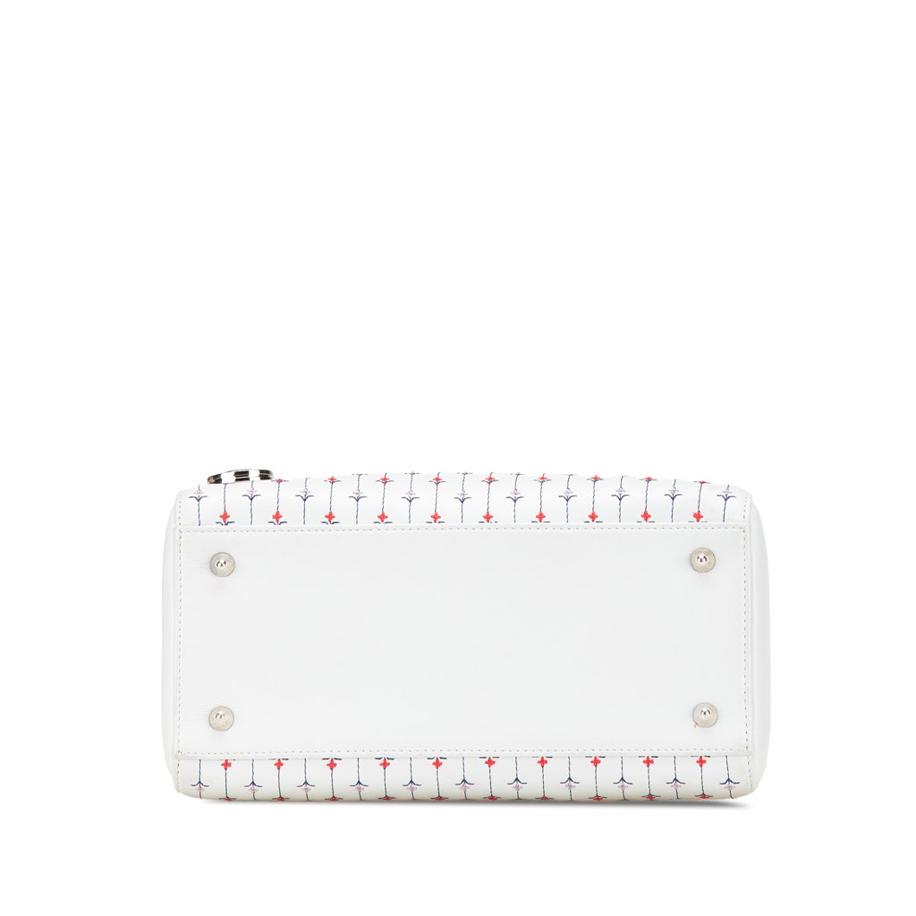 Dior Medium Calfskin Embroidered Flower Lady Dior - 3