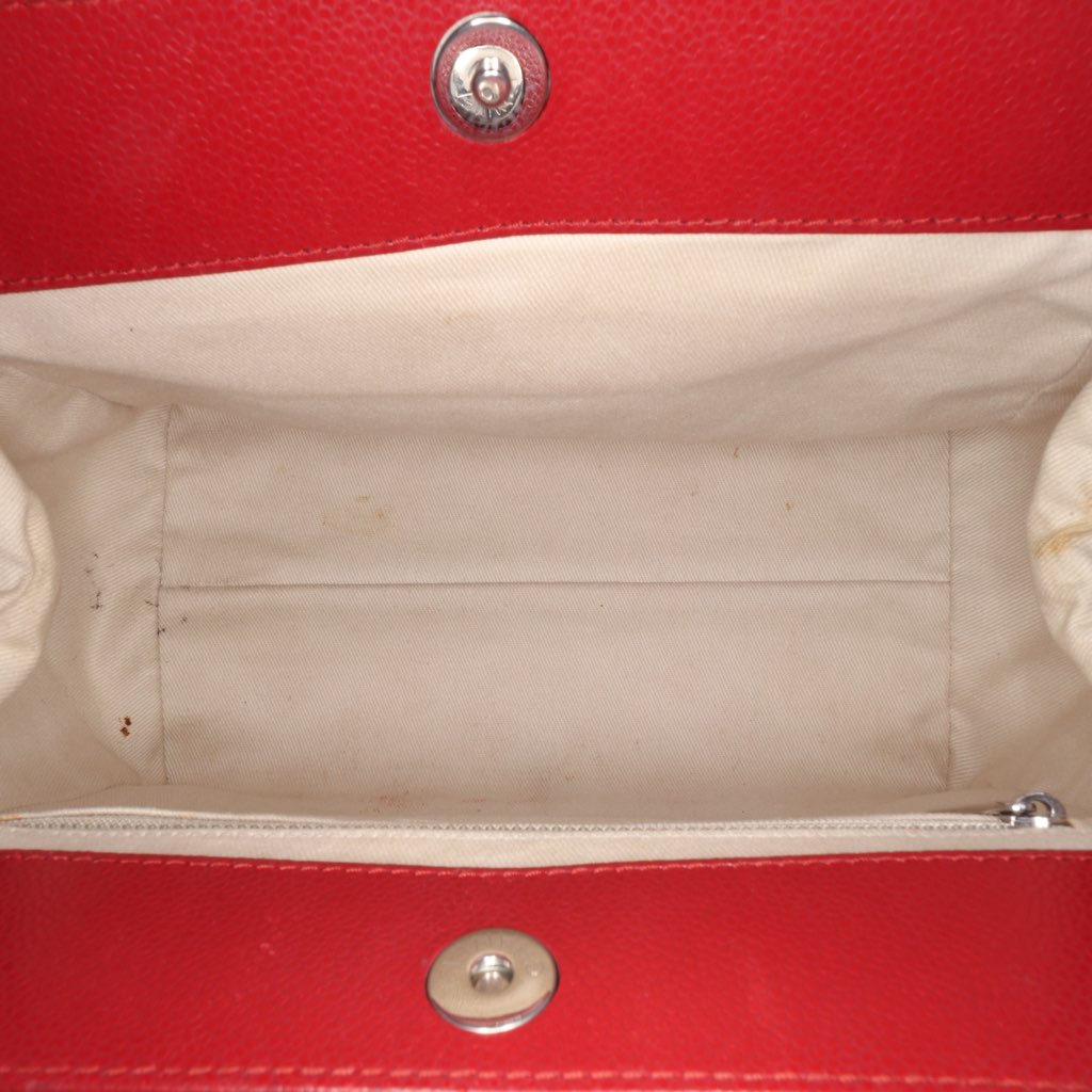 Chanel CC Quilted Caviar Frame Shopping Tote - 4