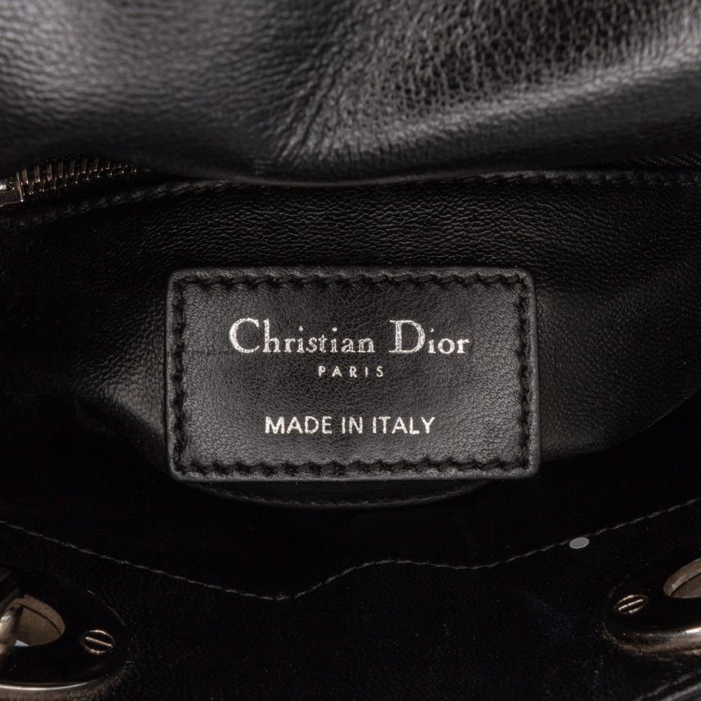 Dior Mini Patent Sequined Lady Dior - 5