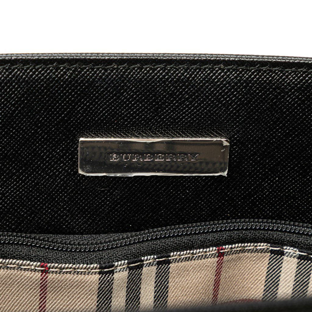 Burberry Leather Tote - 5