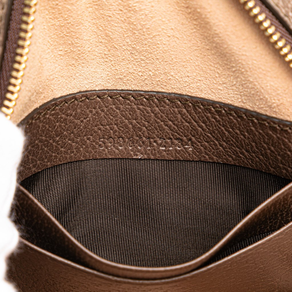 Gucci Mini GG Supreme Round Ophidia Backpack - Detail 1