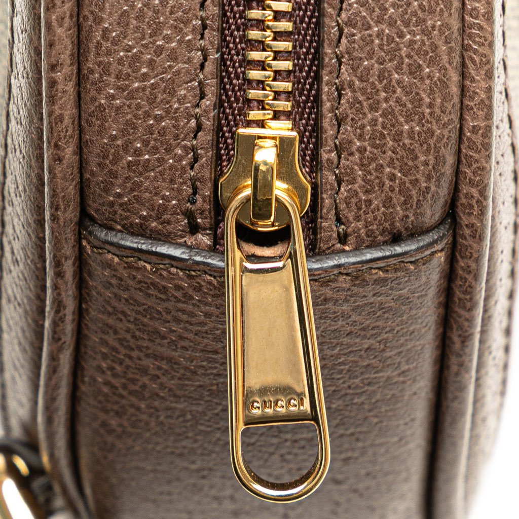 Gucci Mini GG Supreme Round Ophidia Backpack - Detail 2