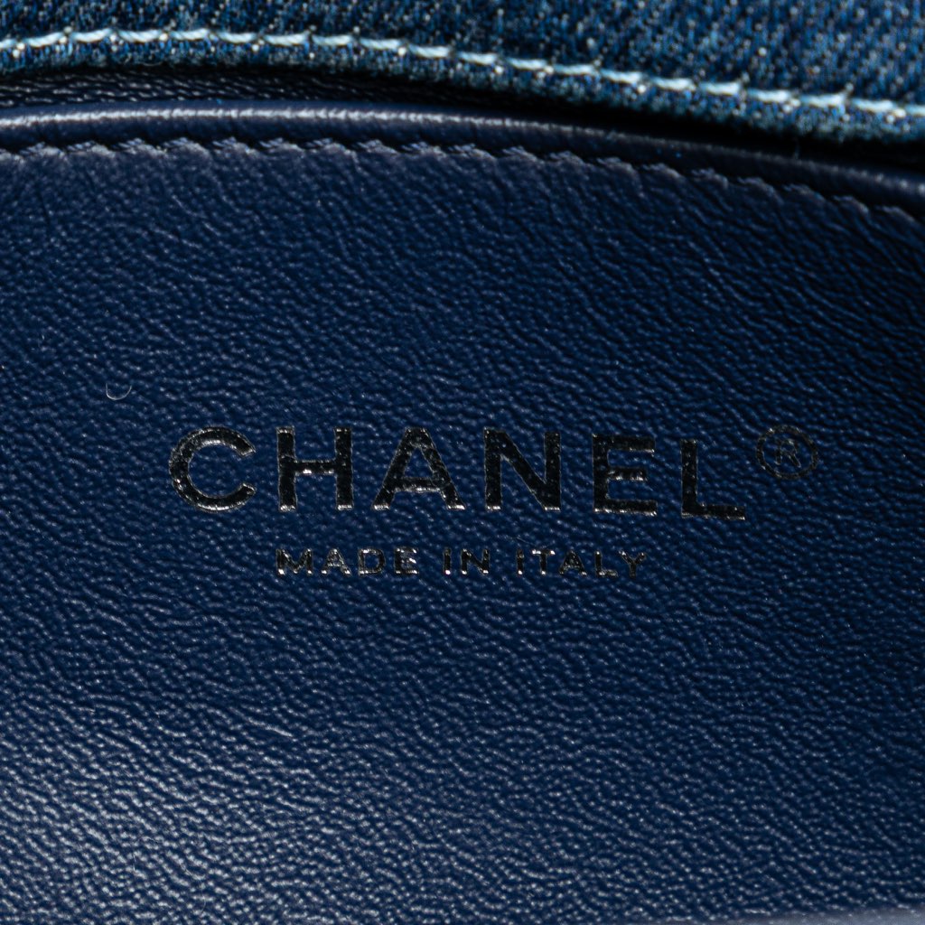 Chanel Medium Denim and Tweed Boy Bag - 5