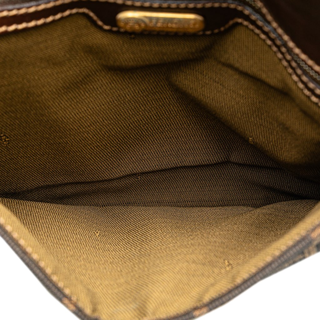 Fendi Zucca Canvas Handbag - 4