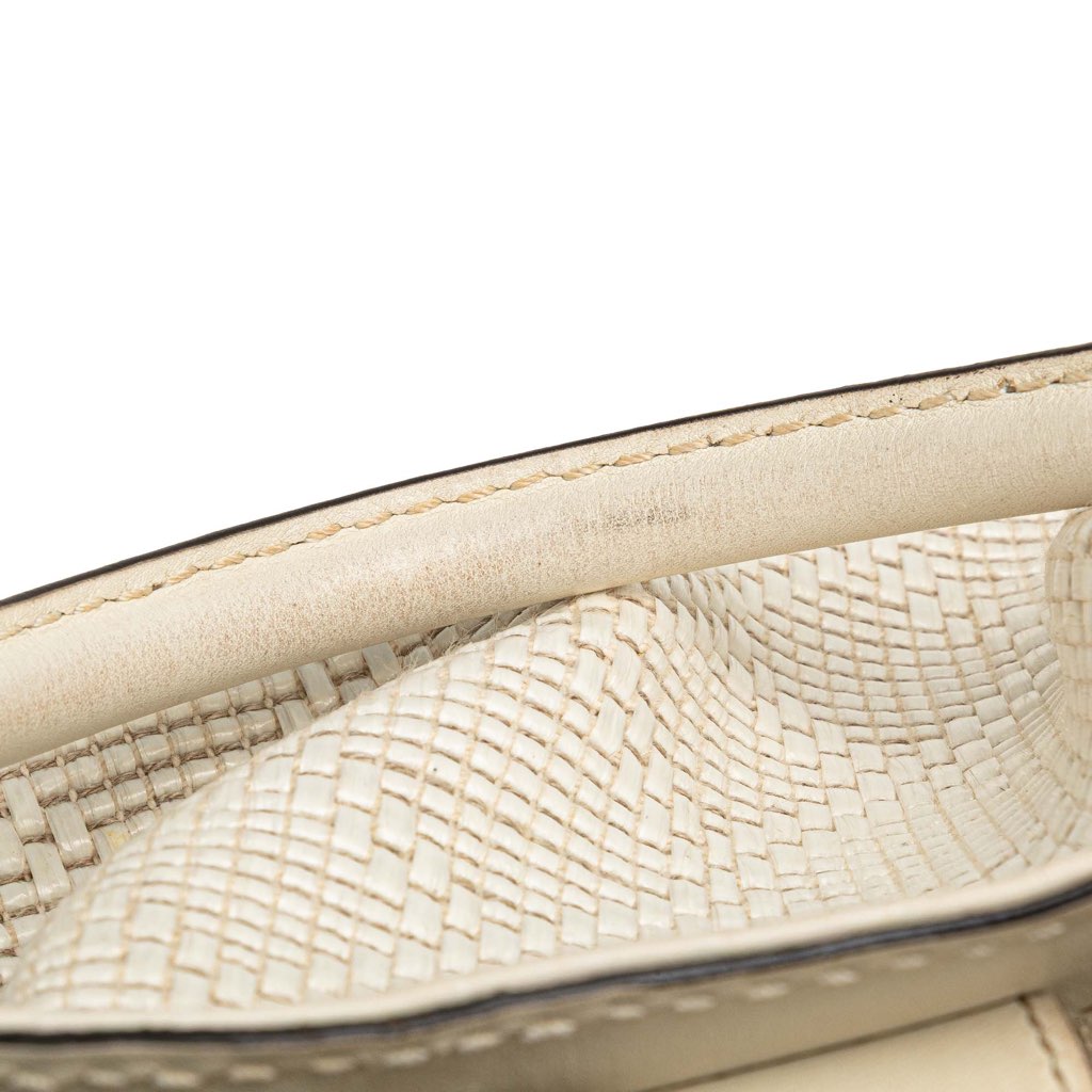 Gucci Medium Diamante Raffia Sukey Tote - Image 15