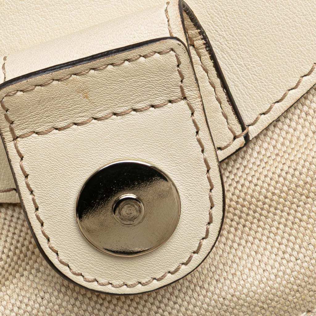 Gucci Medium Diamante Raffia Sukey Tote - Image 12