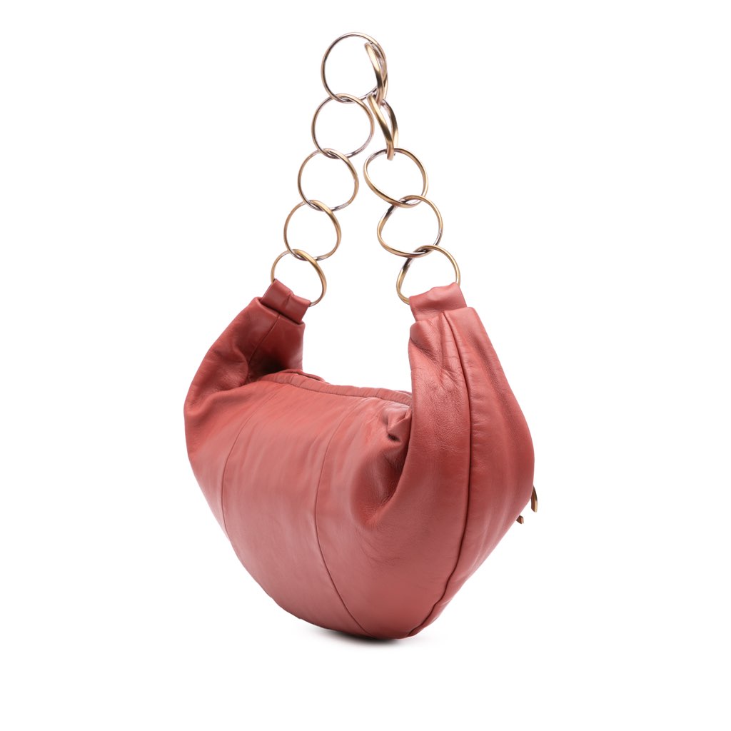 Chanel Lambskin CC Ring Hobo - 2