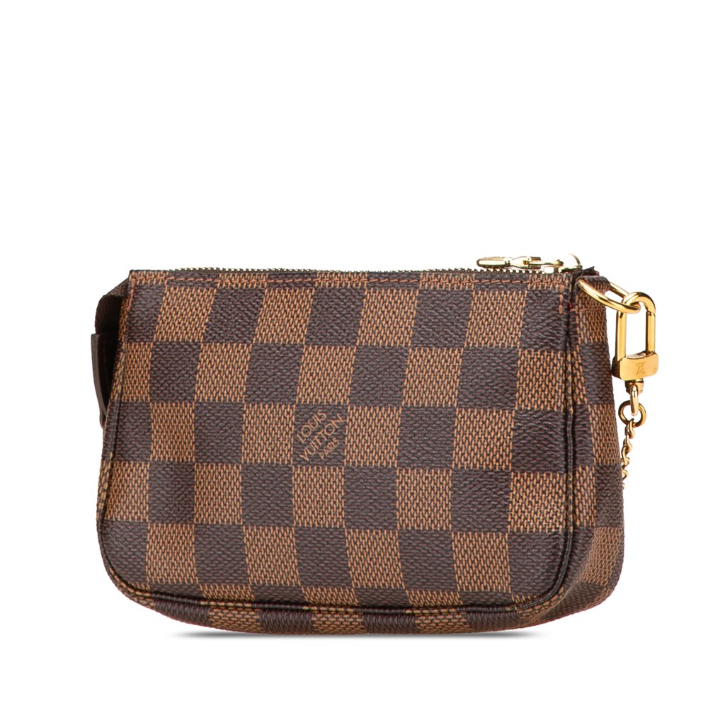 Louis Vuitton Damier Ebene Mini Pochette Accessoires - Back view