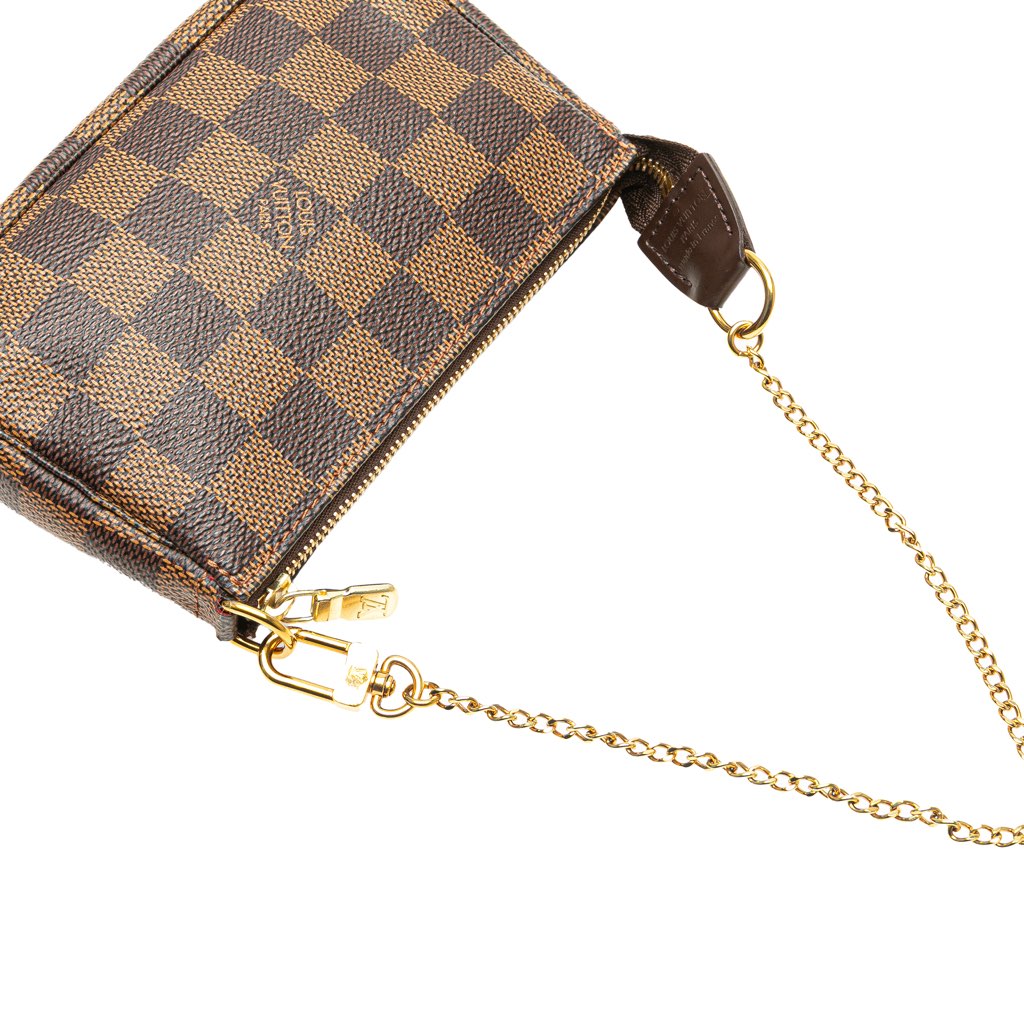 Louis Vuitton Damier Ebene Mini Pochette Accessoires - Image 13