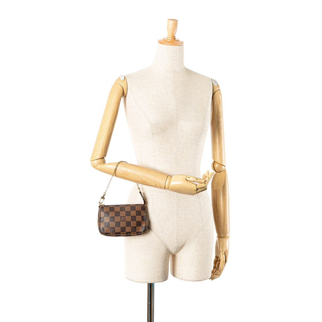 Louis Vuitton Damier Ebene Mini Pochette Accessoires - Image 14