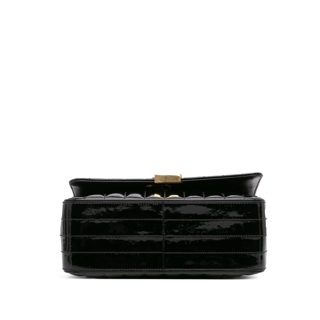 Saint Laurent Large Patent Vicky Crossbody - 3