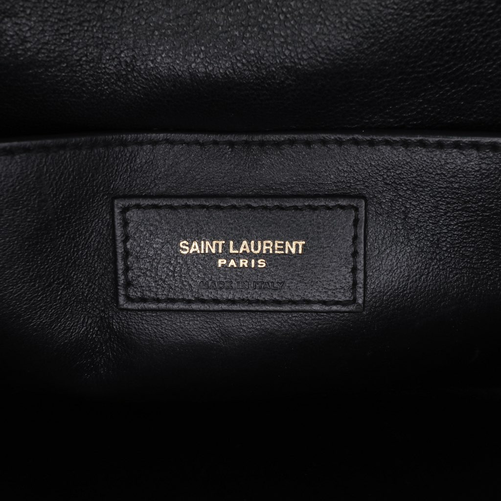 Saint Laurent Large Patent Vicky Crossbody - 5