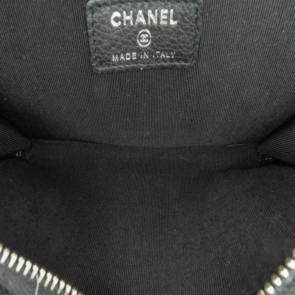 Chanel Bull Leather Studded Zip Wallet - 4