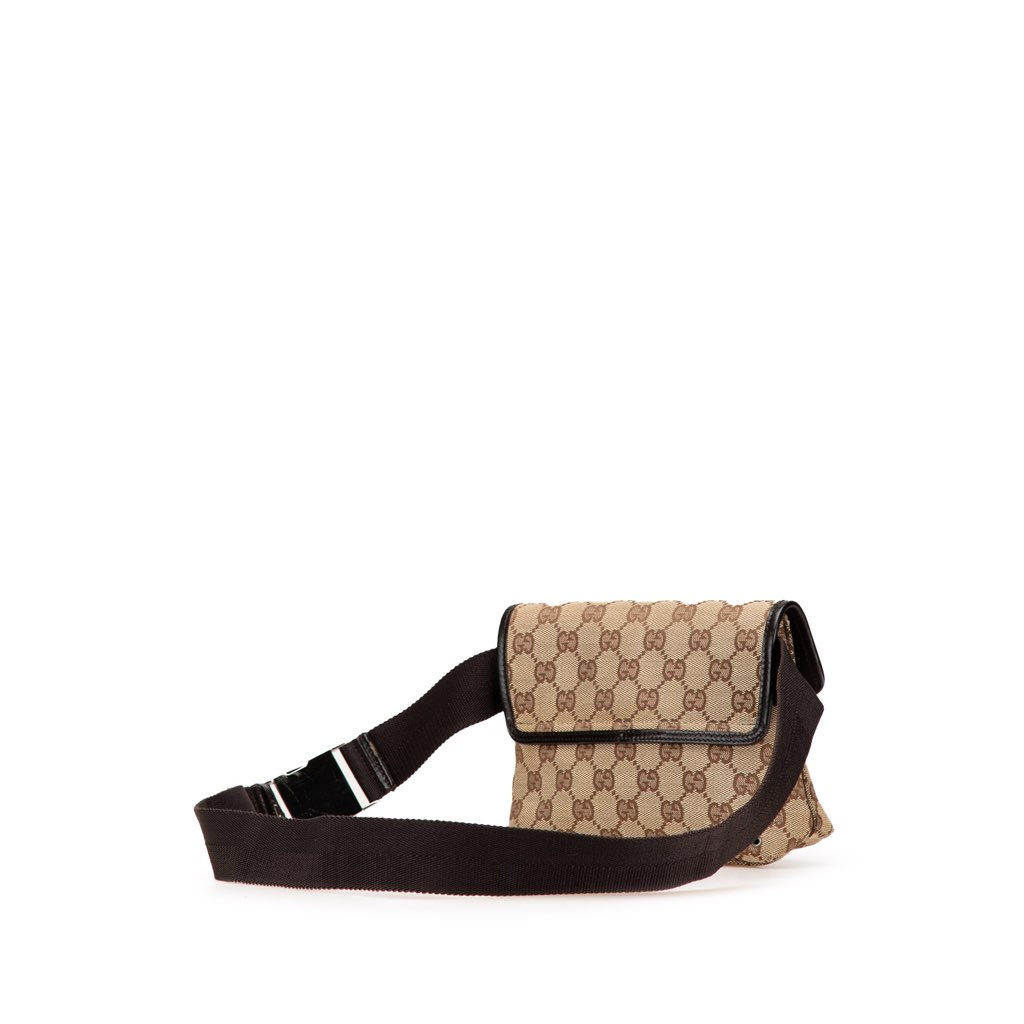 Gucci GG Canvas Jackie Belt Bag - Back view