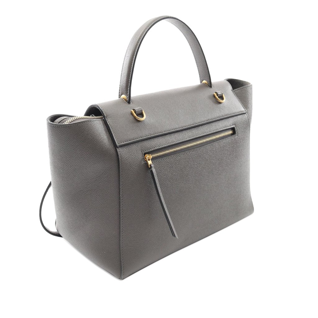 Celine Mini Grained Calfskin Belt Bag - 2