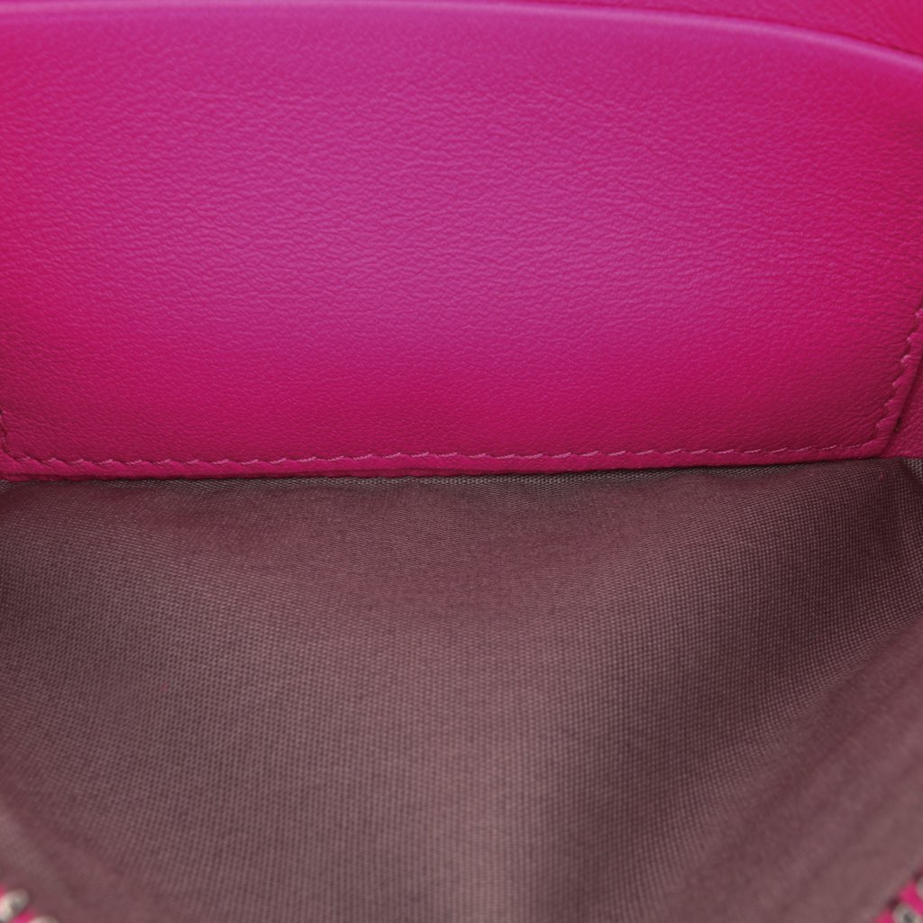 Bottega Veneta Small Calfskin Intrecciomirage Embossed Butterfly Chain Crossbody - Detail 1