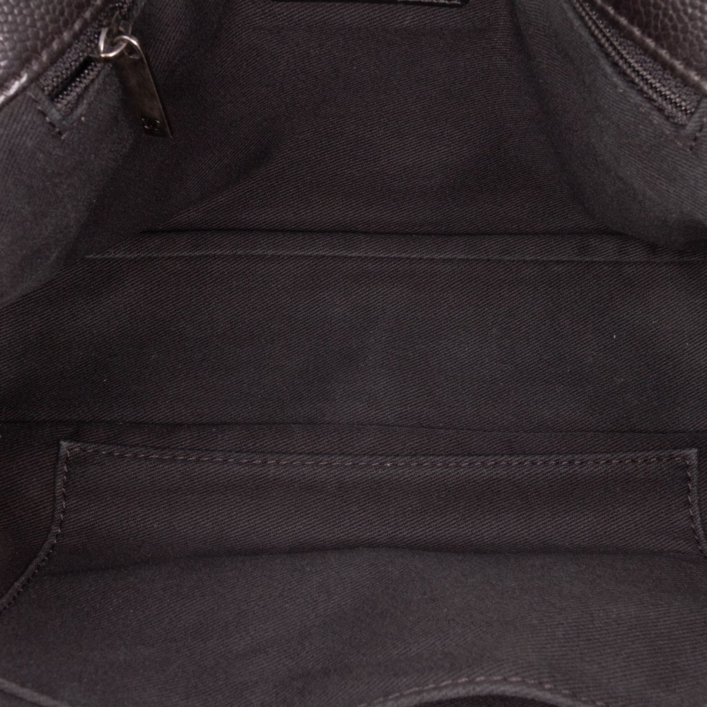 Chanel Large Quilted Caviar Now and Forever Flap - 4