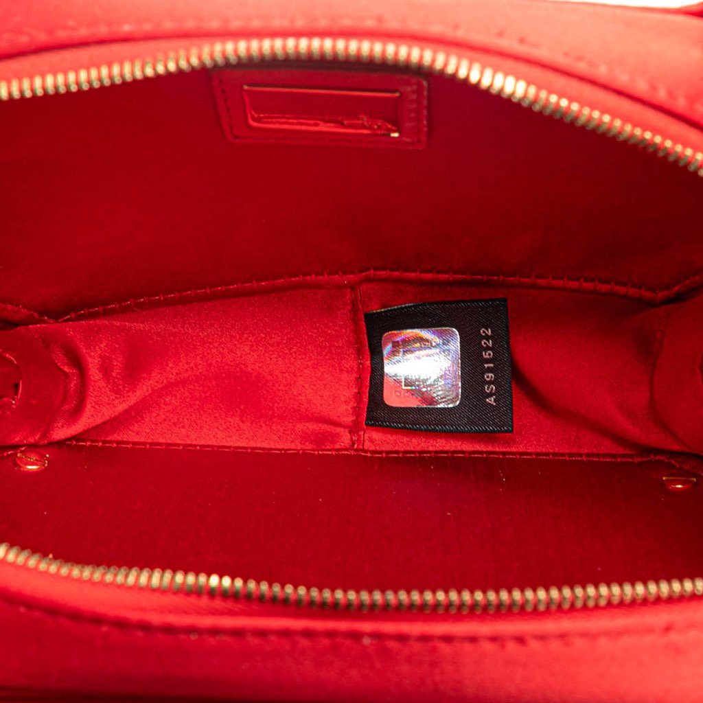 Fendi Mini FF PVC Satin Tassel Crossbody - 4