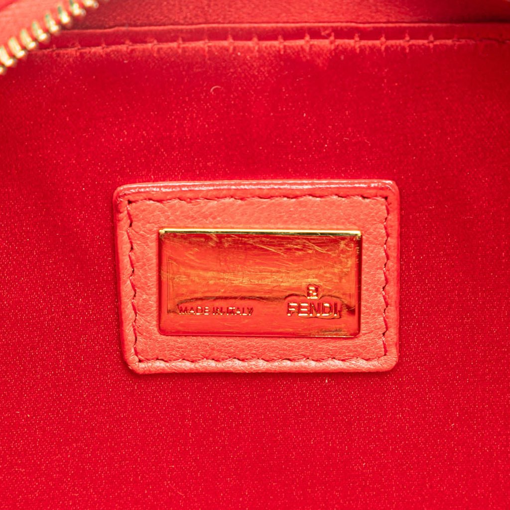 Fendi Mini FF PVC Satin Tassel Crossbody - Side view