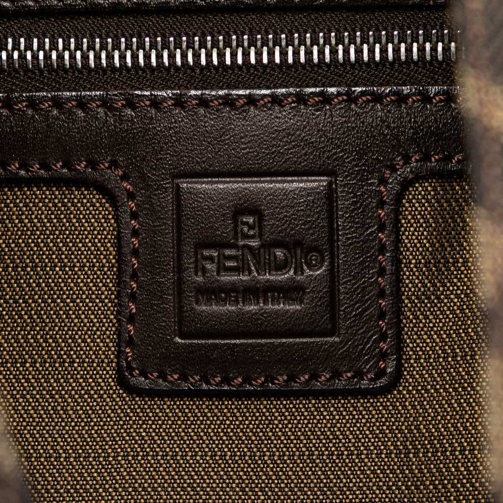 Fendi Zucca Canvas Shoulder Bag - 5