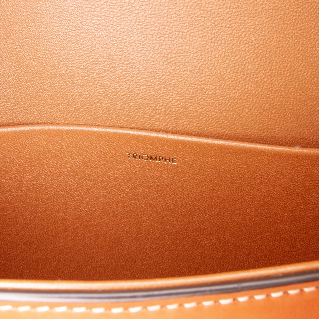 Celine Shiny Calfskin Claude Shoulder Bag - Side view