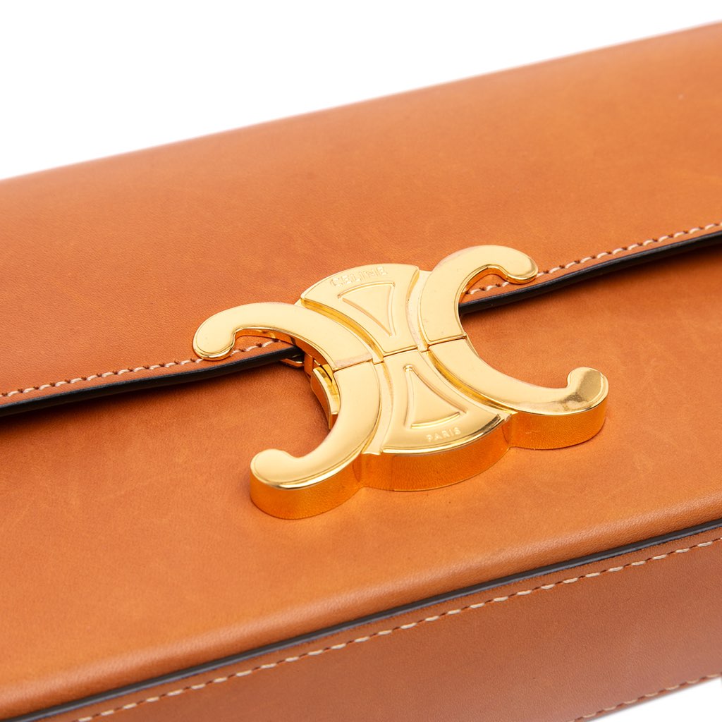 Celine Shiny Calfskin Claude Shoulder Bag - Detail 2