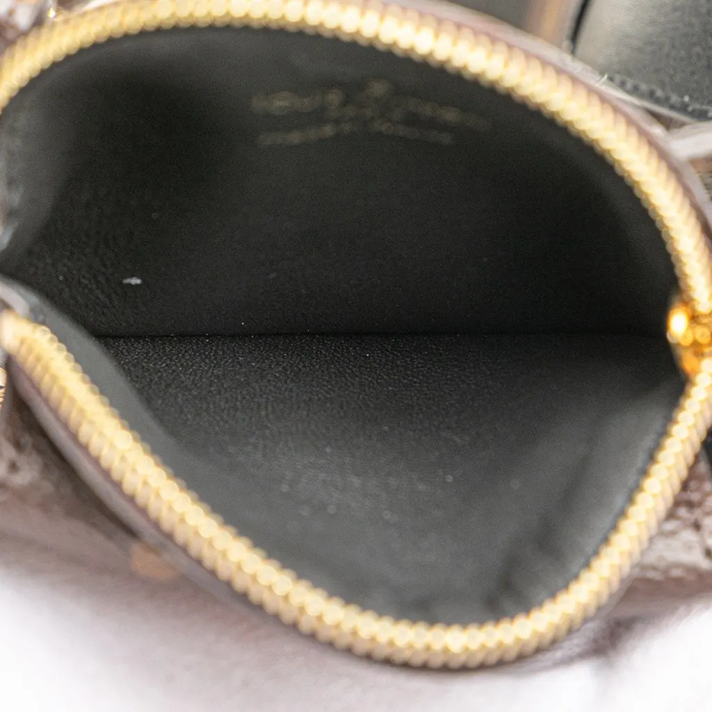 Louis Vuitton Monogram Daily Multi Pocket 30mm Belt Brown Canvas Good - Model View