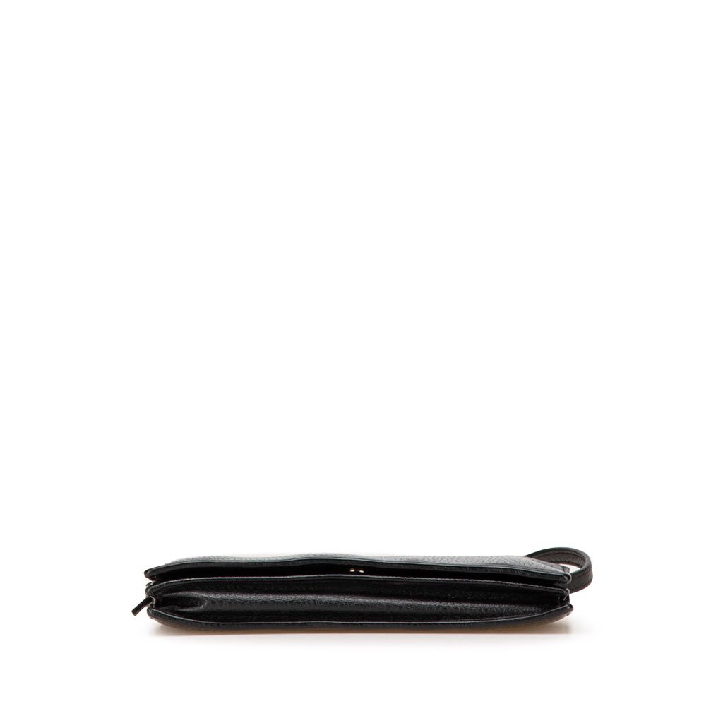 Gucci Dollar Calfskin Swing Wallet On Strap - 3