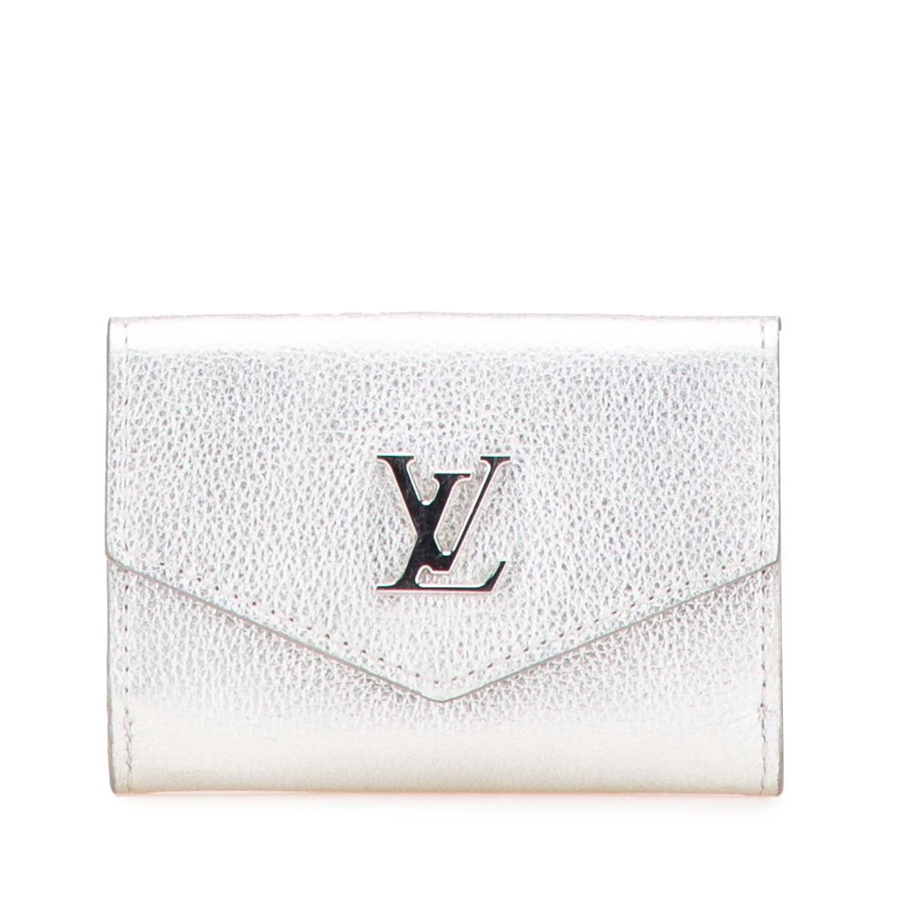 Louis Vuitton Leather Lockmini Wallet