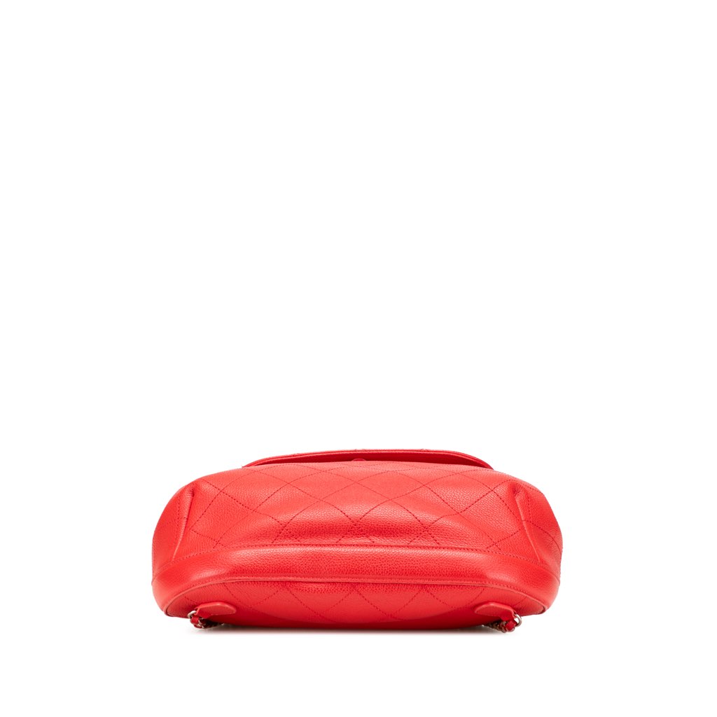 Chanel CC Quilted Caviar Drawstring Backpack - 3