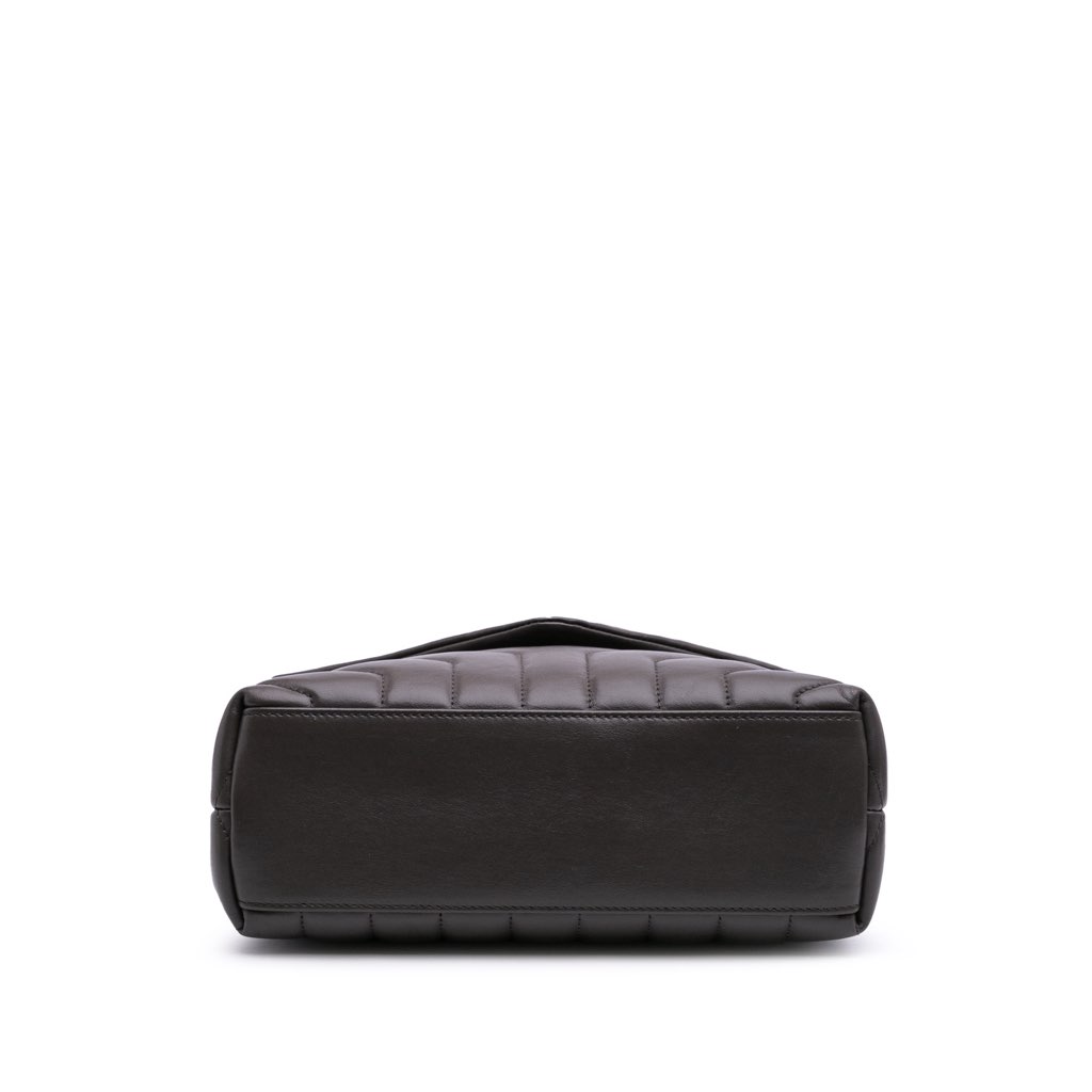 Saint Laurent Small Calfskin Monogram LouLou Shoulder Bag - 3